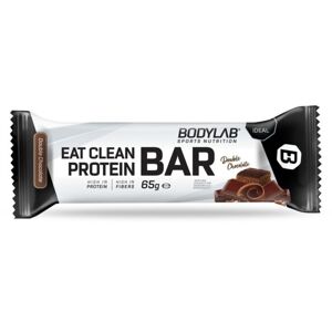 Bodylab24 Proteínová tyčinka Eat Clean 12 x 65 g dvojitá čokoláda