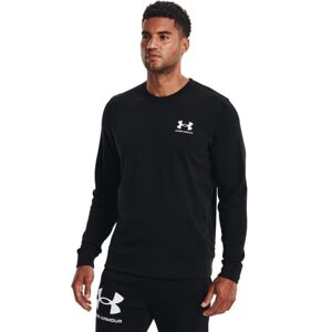 Under Armour Mikina Rival Terry LC Crew Black  MM