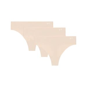 Under Armour Dámske tangá Pure Stretch NS Thong 3Pack Brown  SS