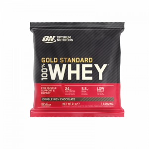 Optimum Nutrition Vzorka 100% Whey Gold Standard 24 x 30 g dvojitá bohatá čokoláda