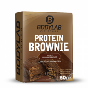 Bodylab24 Protein Brownie 12 x 50 g dvojitá čokoláda