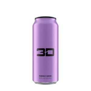3D Energy Drink 12 x 473 ml candy punch