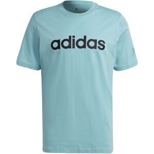 adidas LIN SJ T Pánske tričko, svetlo zelená, veľkosť XL
