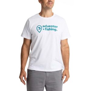 ADVENTER & FISHING Pánske tričko Pánske tričko, biela, veľkosť S