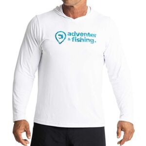 ADVENTER & FISHING Pánske funkčné hooded UV tričko Pánske funkčné hooded UV tričko, biela, veľkosť L