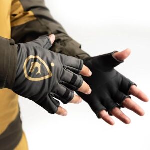 ADVENTER & FISHING Unisex zateplené rukavice Unisex zateplené rukavice, khaki, veľkosť l-xl