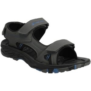 ALPINE PRO DAYTON Pánske sandále, tmavo sivá, veľkosť 45