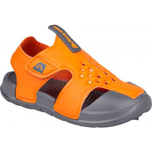 ALPINE PRO GLEBO Detské sandále, oranžová, veľkosť 23