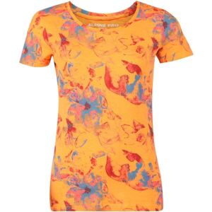 ALPINE PRO HATCHA Dámske tričko, oranžová, veľkosť XXL