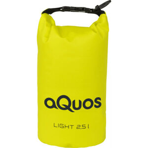 AQUOS LT DRY BAG 2,5L Vodotesný vak s vreckom na mobil, žltá, veľkosť os