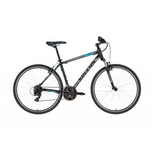 Pánsky crossový bicykel KELLYS CLIFF 10 28" - model 2021 Black Blue - S (17'')