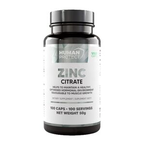 Zinc Citrate - Human Protect 100 kaps.