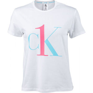 Calvin Klein S/S CREW NECK Dámske tričko, biela, veľkosť S