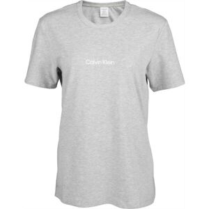 Calvin Klein S/S CREW NECK Pánske tričko, khaki, veľkosť