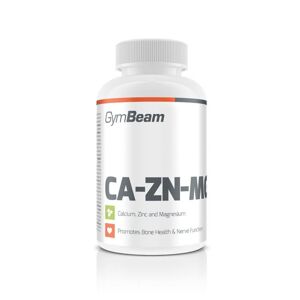 GymBeam Ca-Zn-Mg 60 tab bez príchute