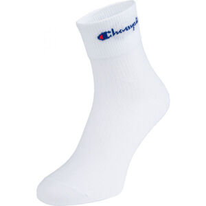 Champion ANKLE Unisex ponožky, biela, veľkosť 43 - 46