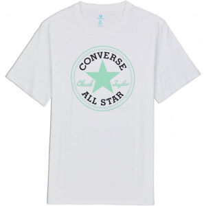Converse CHUCK PATCH TEE Pánske tričko, biela, veľkosť M