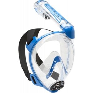 Cressi DUKE Celotvárová šnorchlovacia maska, modrá, veľkosť M/L