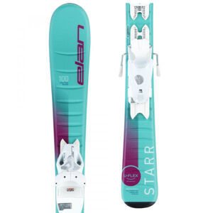 Elan STARR QS+EL 4.5 Detské zjazdové lyže, tyrkysová, veľkosť 110
