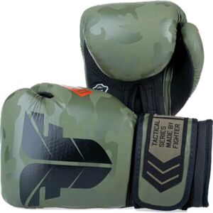 Fighter TACTICAL 10 OZ Boxerské rukavice, tmavo zelená, veľkosť