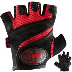C.P. Sports Fitness rukavice červené  S