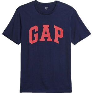 GAP V-BASIC LOGO T Pánske tričko, tmavo modrá, veľkosť XL