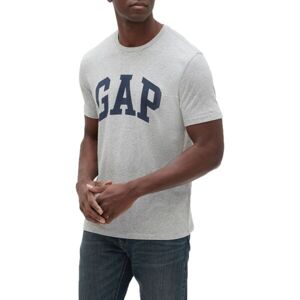GAP V-BASIC LOGO T Pánske tričko, sivá, veľkosť XL