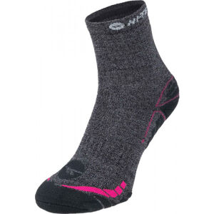 Hi-Tec BAMIRA Dámske ponožky, tmavo sivá, veľkosť 39 - 42
