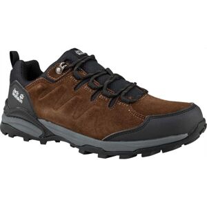 Jack Wolfskin MTN GOAT LOW M Pánska outdoorová obuv, hnedá, veľkosť 44.5