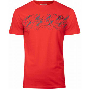 Kappa LOGO MARES Pánske tričko, červená, veľkosť M
