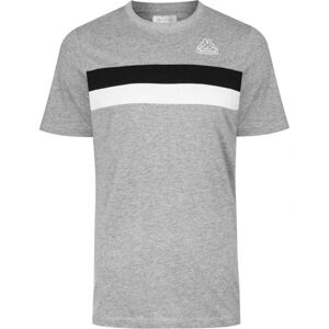 Kappa LOGO COZ Pánske tričko, sivá, veľkosť XL
