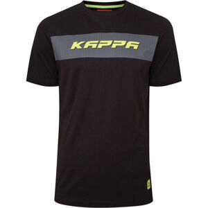 Kappa LOGO CABAXX Pánske tričko, čierna, veľkosť XXL