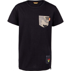 Lewro JORG Chlapčenské tričko, čierna, veľkosť 140-146