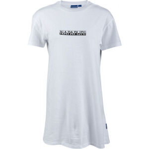 Napapijri S-BOX W LONG Dámske tričko, biela, veľkosť M