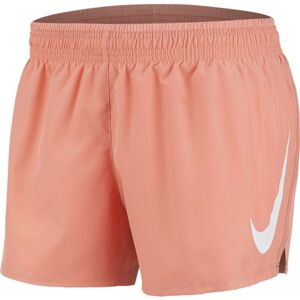 Nike SWOOSH RUN SHORT Dámske bežecké šortky, ružová, veľkosť XL
