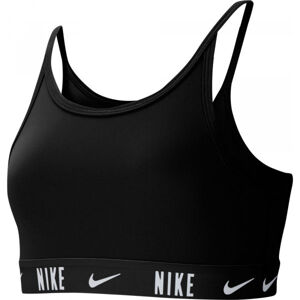 Nike TROPHY BRA G Dievčenská športová podprsenka, čierna, veľkosť L