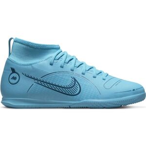 Nike JR MERCURIAL SUPERFLY 8 CLUB IC Detská halová obuv, modrá, veľkosť 38.5