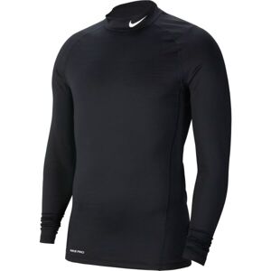 Nike PRO WARM Pánske funkčné tričko, čierna, veľkosť M