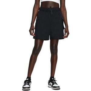 Nike SPORTSWEAR ESSENTIAL Dámske šortky, čierna, veľkosť