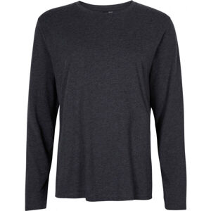 O'Neill ESSENTIAL CREW LS T-SHIRT Dámske tričko s dlhým rukávom, čierna, veľkosť S