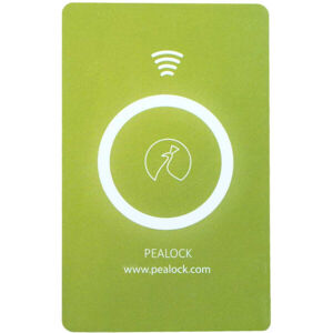 Pealock NFC KARTA Karta k zámku, zelená, veľkosť