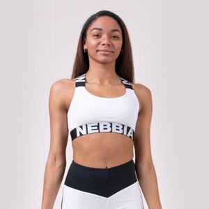 NEBBIA - Športová podprsenka POWER YOUR HERO 535 (white)  S