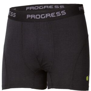 Progress E SKN BAMBUS Pánske boxerky, čierna, veľkosť M