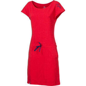 PROGRESS MARTINA Dámske športové šaty, červená, veľkosť S