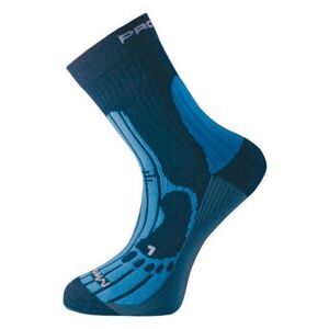 Progress MERINO Turistické ponožky s merinom, tmavo modrá, veľkosť 9-12
