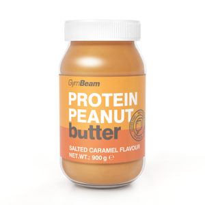 GymBeam Proteínové arašidové maslo 900 g vanilka