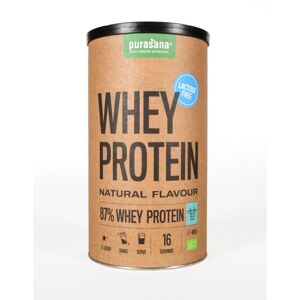 Purasana Whey Protein Lactose Free BIO 400 g prírodná chuť