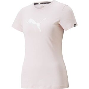 Puma POWER GRAPHIC TEE Dámske športové tričko, ružová, veľkosť M