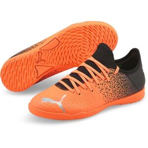 Puma FUTURE Z 4.3 IT JR Detská halová obuv, oranžová, veľkosť 34.5
