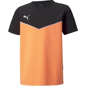 Puma INDIVIDUALRISE JERSEY JR Futbalové tričko, oranžová, veľkosť 140